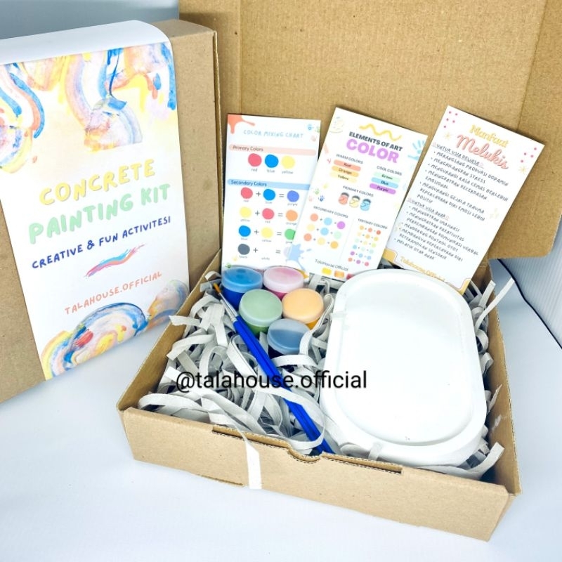 

CONCRETE PAINTING KIT | ALAT LUKIS | GIFT | HAMPERS