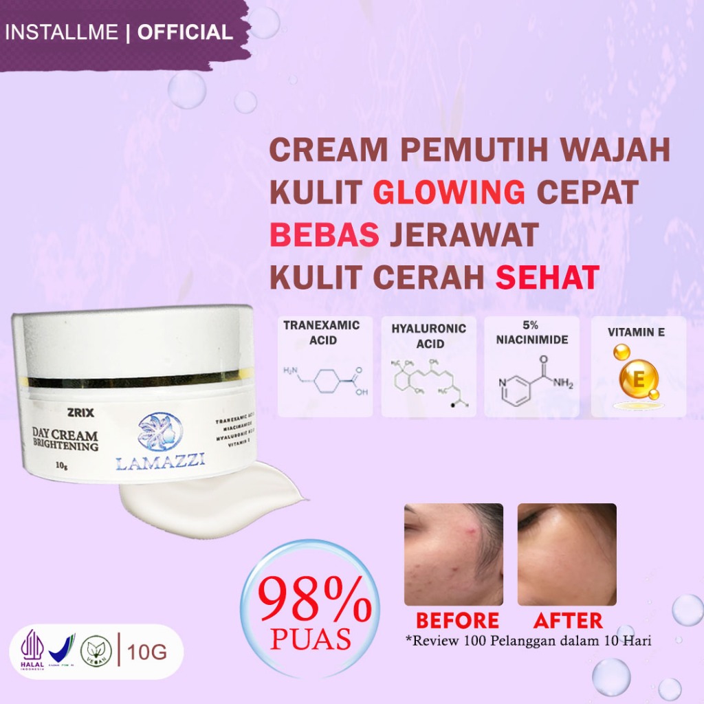 Cream Pemutih Wajah Glowing Cepat Day Cream Glwoing Bpom Ampuh Whitening Cream Pemutih Wajah Glowing