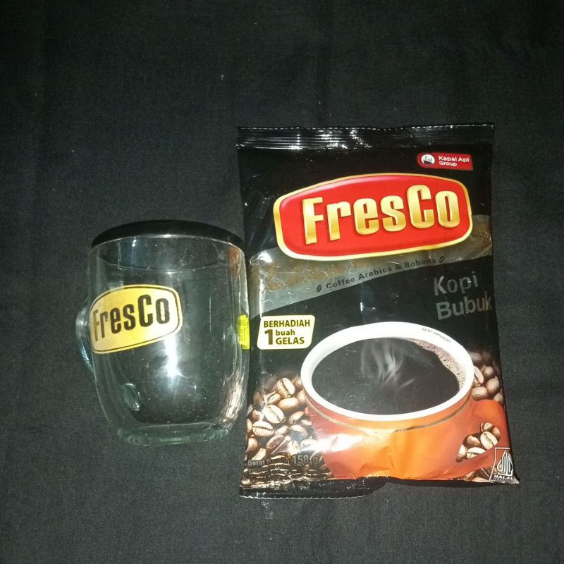 

KOPI BUBUK MURNI FRESCO GRATIS 1 BUAH GELAS