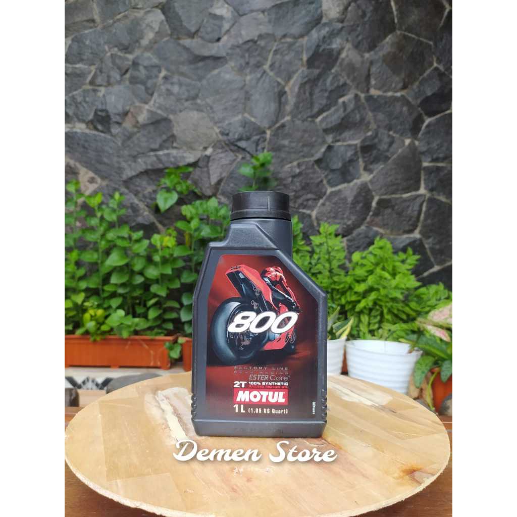 Motul 800 Synthetic Road Racing Oli Samping Motor 2T 1L Original France
