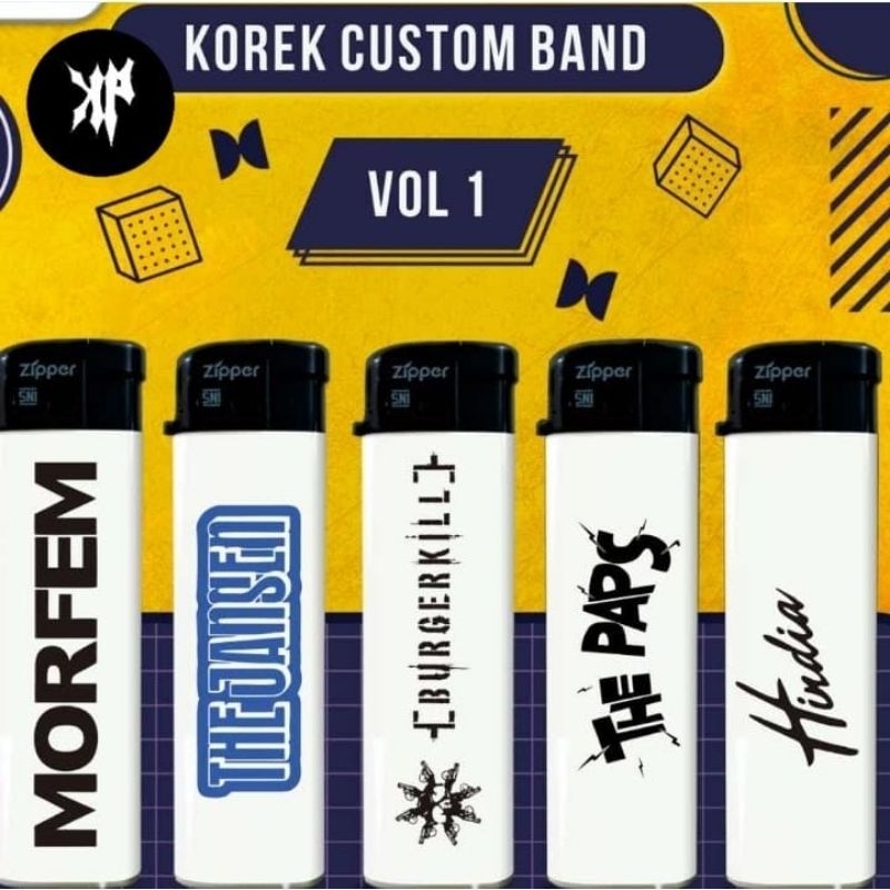(BISA COD) KOREK CRICKET CUSTOM BAND BISA SATUAN