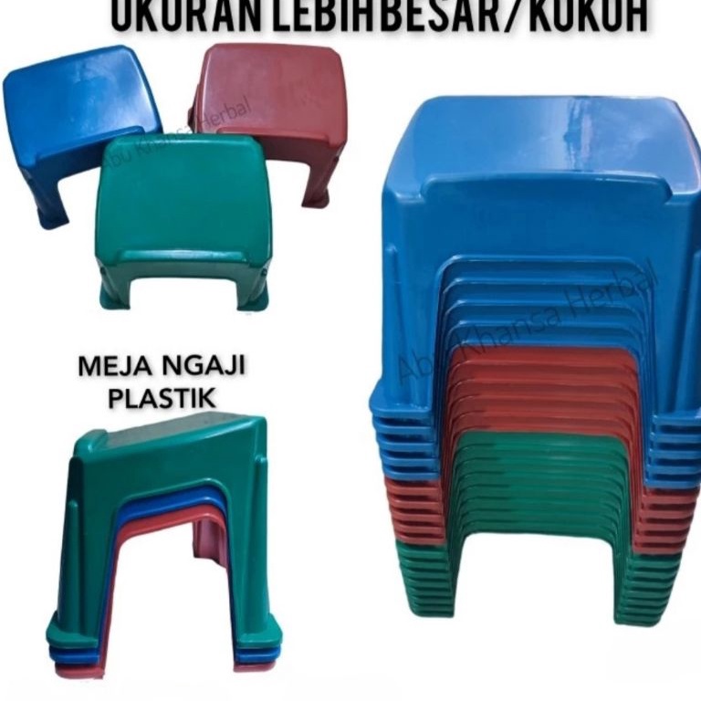 Best Seller MEJA NGAJI PLASTIK HIKTECH MEJA MENGAJI LEKAR PLASTIK MEJA ALQURAN TABLE