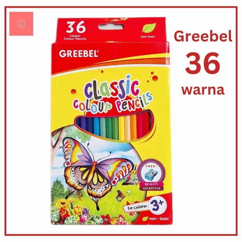 

Pensil Warna Greebel 36 Warna