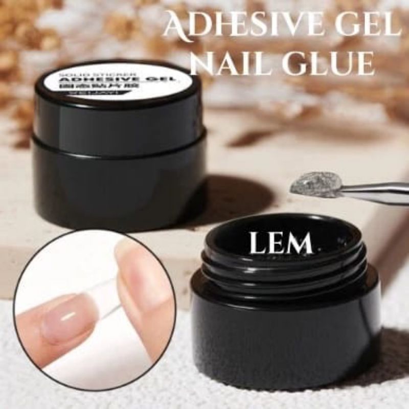 XEIJAYI Adhesive Gel Nail Glue Fake Nail / Fake Nail Glue Gel for fake nail extension / Lem kuku adh