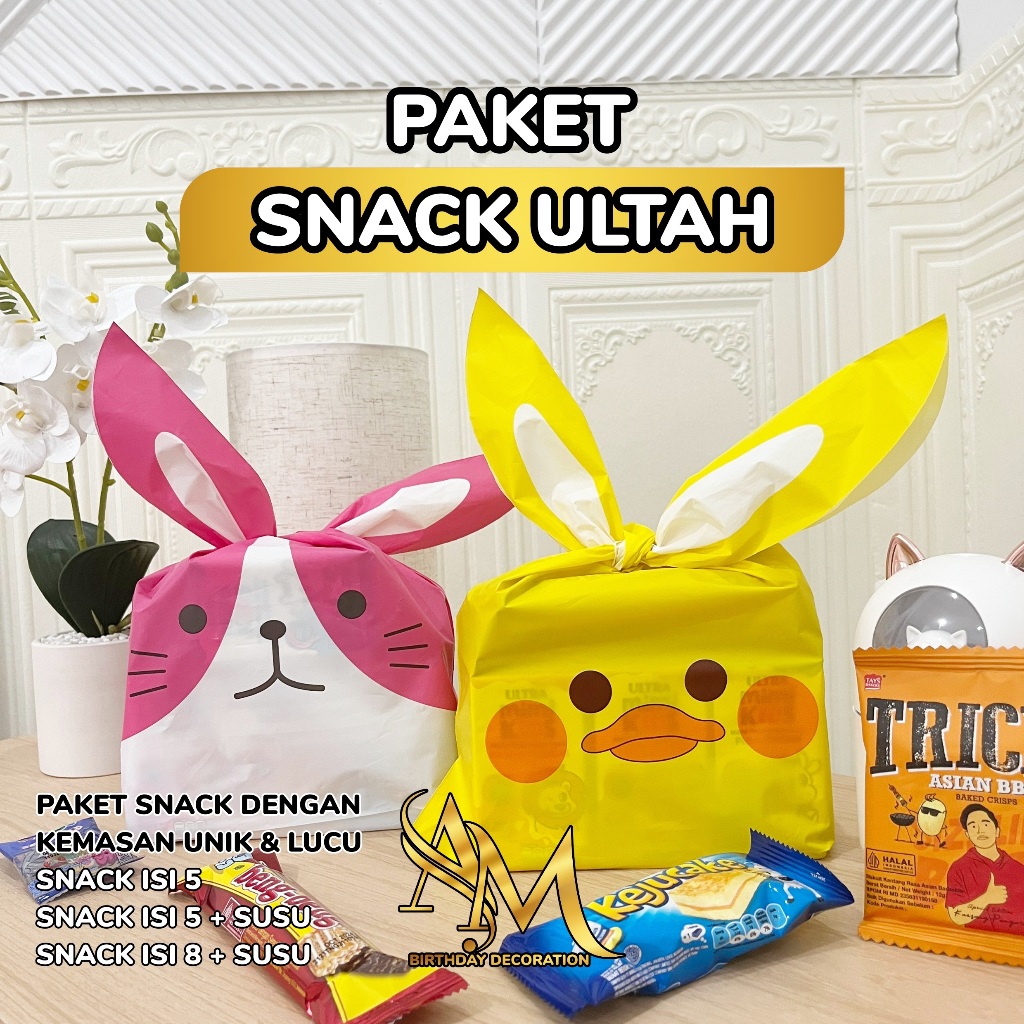 

Paket Snack Ulang Tahun Hadiah Birthday - Bingkisan Kado Unik & Lucu Kekinian