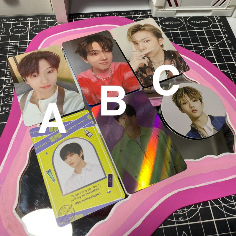 Pc photocard jisung nct dream hot sauce jewel universe somethinc arrival circle card cc rollin reloa