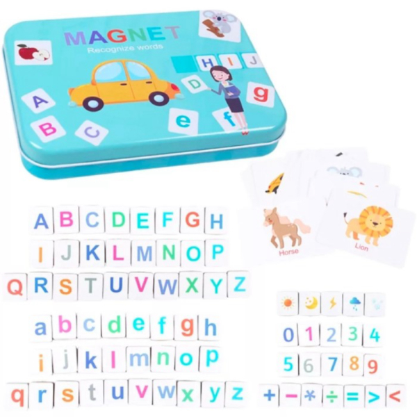 

Edukasi MAGNET Huruf Mainan RECOGNIZE Promo Diskon Anak Magnetic Angka ~ WORDS