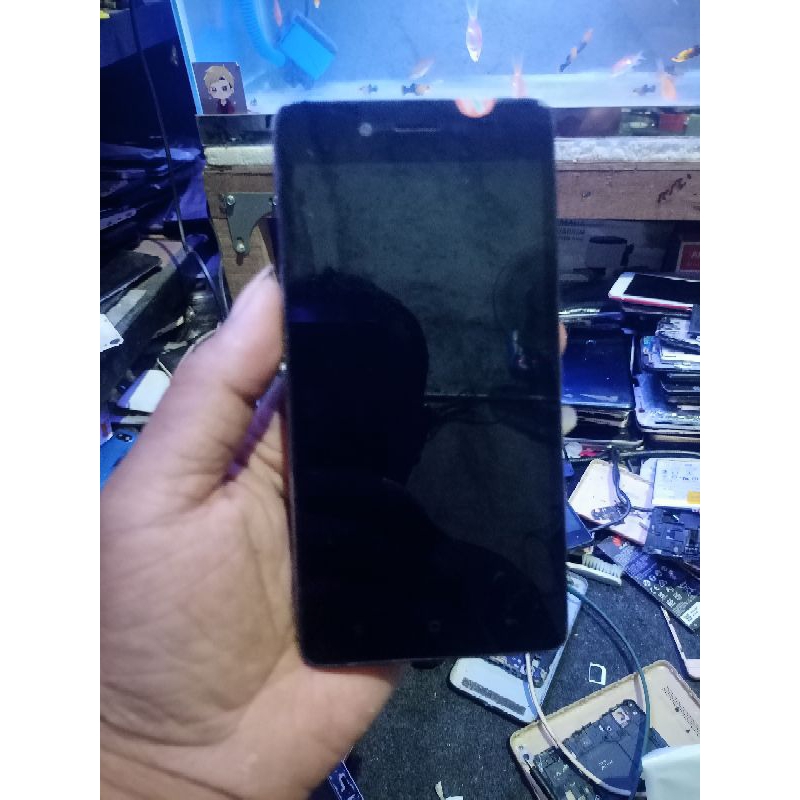 LCD touchscreen frame Oppo Mirror 5 A51W Ori copotan hp