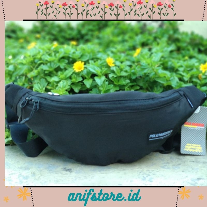 TAS PINGGANG PRIA WAISTBAG POLO HUMMER ORIGINAL