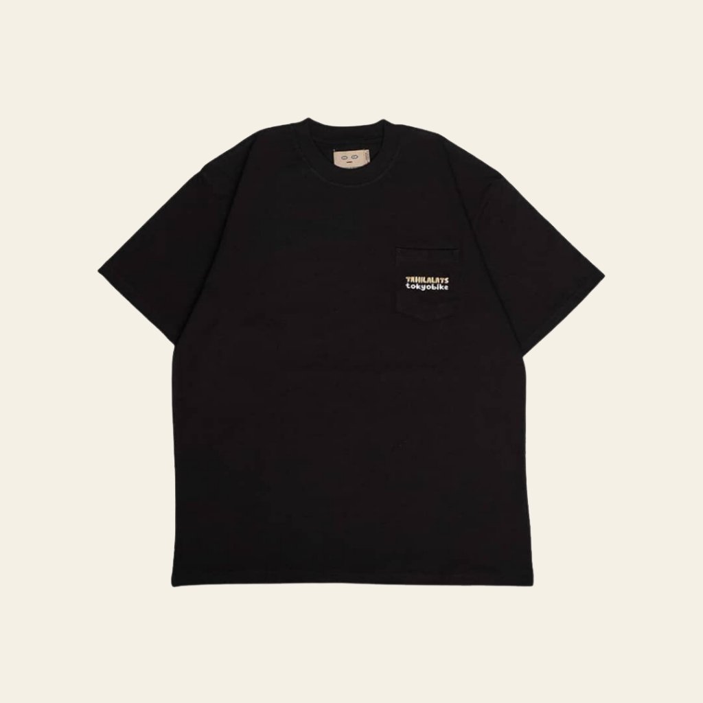 Tahilalats x tokyobike Tshirt Unisex - Black