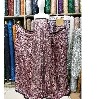 BAHAN KAIN TILE SQUIN GELOMBANG SQUIN PAYET