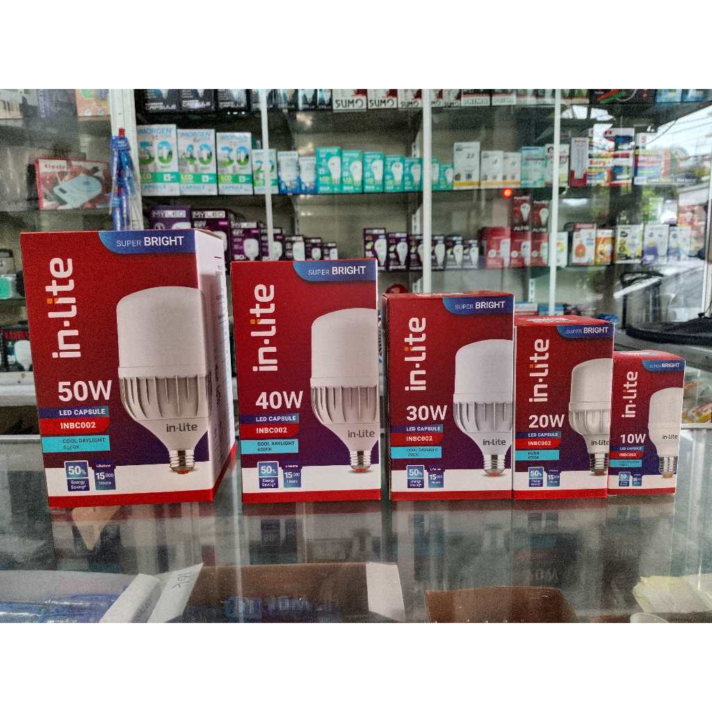 Lampu Led IN-LITE CAPSULE 10w, 20w, 30w, 40w, 50w