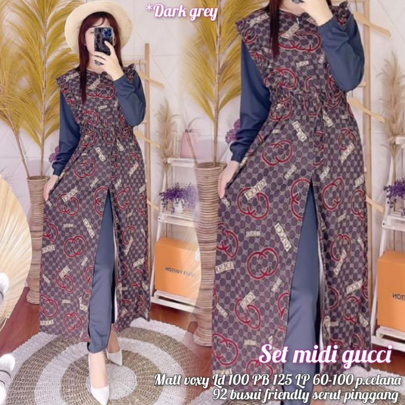 Stelan Gucci/ Setelan Voxy/Setelan Viral/Gucci