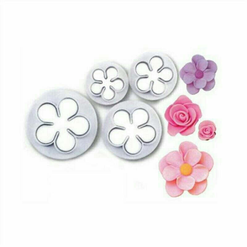 Cetakan fondant/ cetakan kue bunga