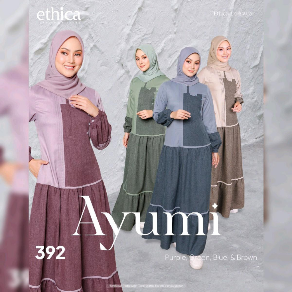 AYUMI 392 GAMIS ETHICA TERBARU TERMURAH
