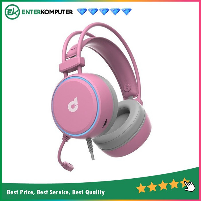 DBE GM160 Pink Gaming Headset