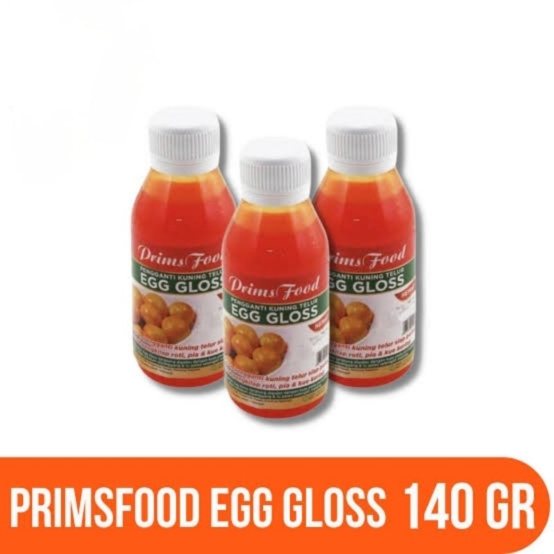 

Egg gloss prims food 140gr (bukan repack)