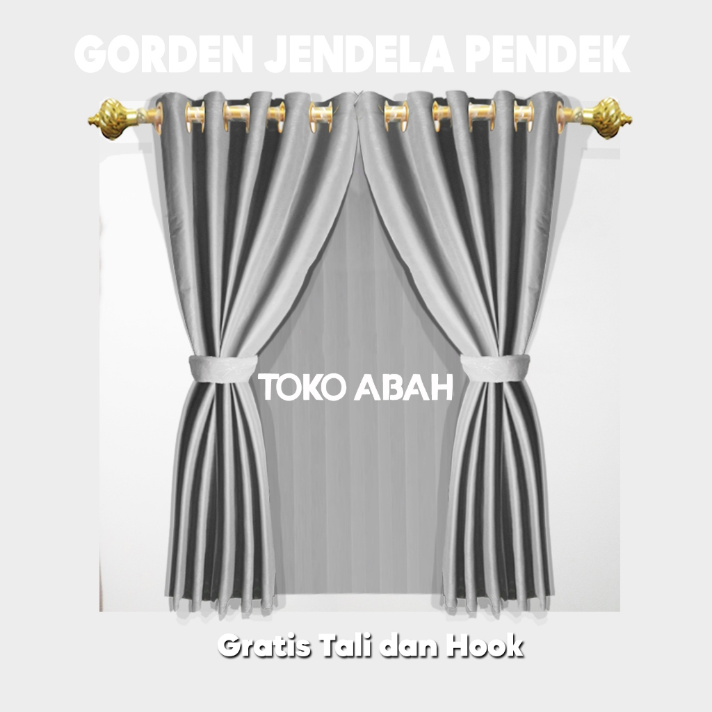 GORDEN JENDELA PENDEK - HORDENG JENDELA PENDEK - TIRAI JENDELA PENDEK - GORDYN JENDELA PENDEK EMBOSS