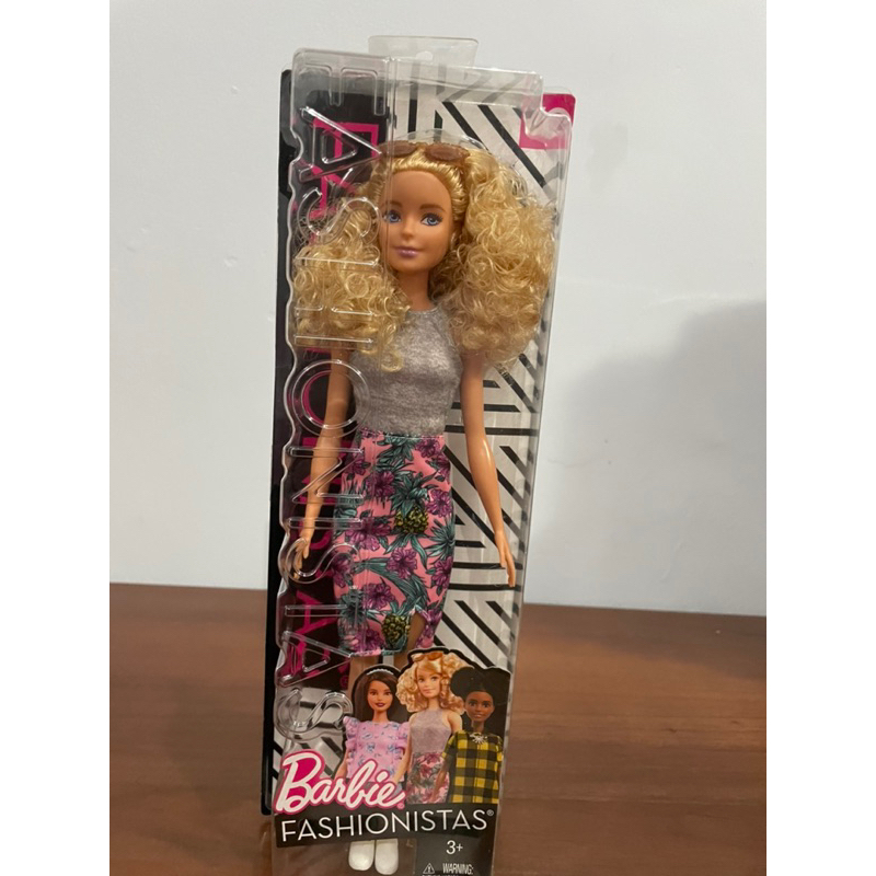 Barbie Fashionista 70 curly hair rare PRELOVED rebody MTM