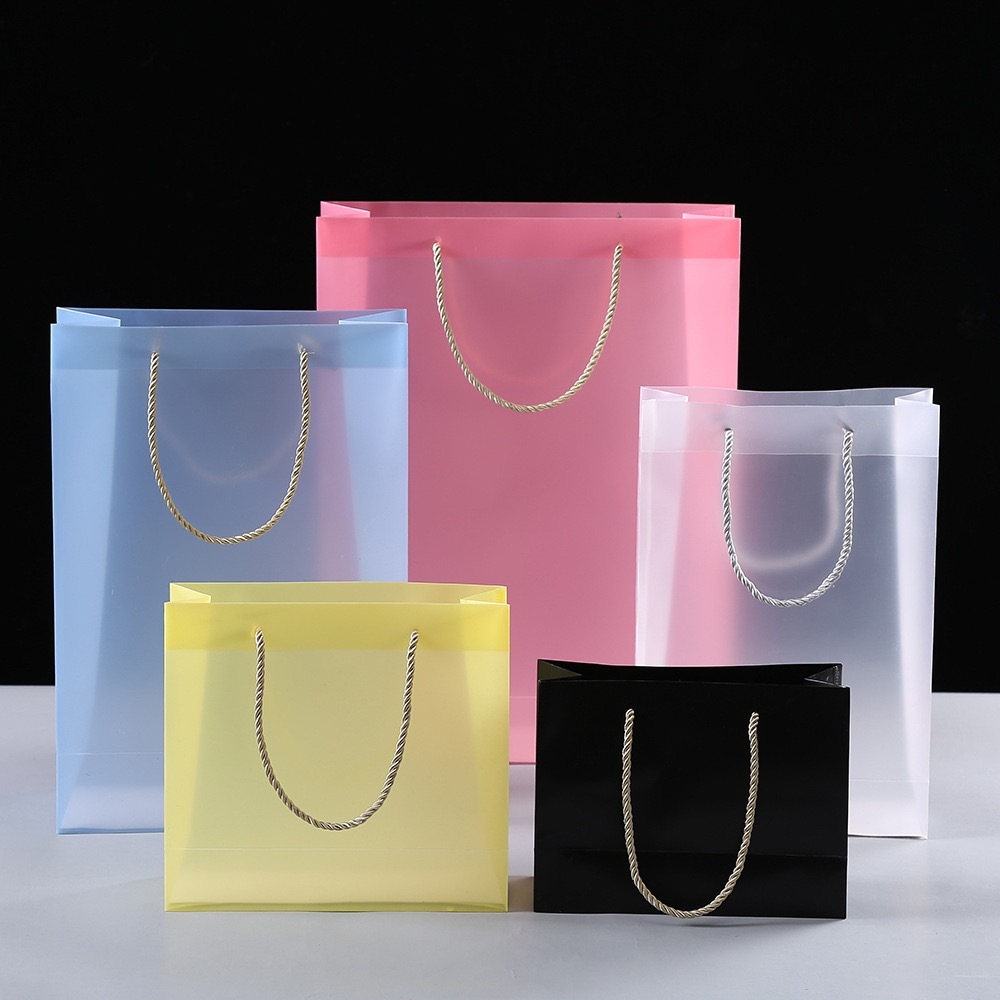 

Tas Mika PVC TALI TAMBANG Premium / Goodie Bag Ulang Tahun Imlek Natal
