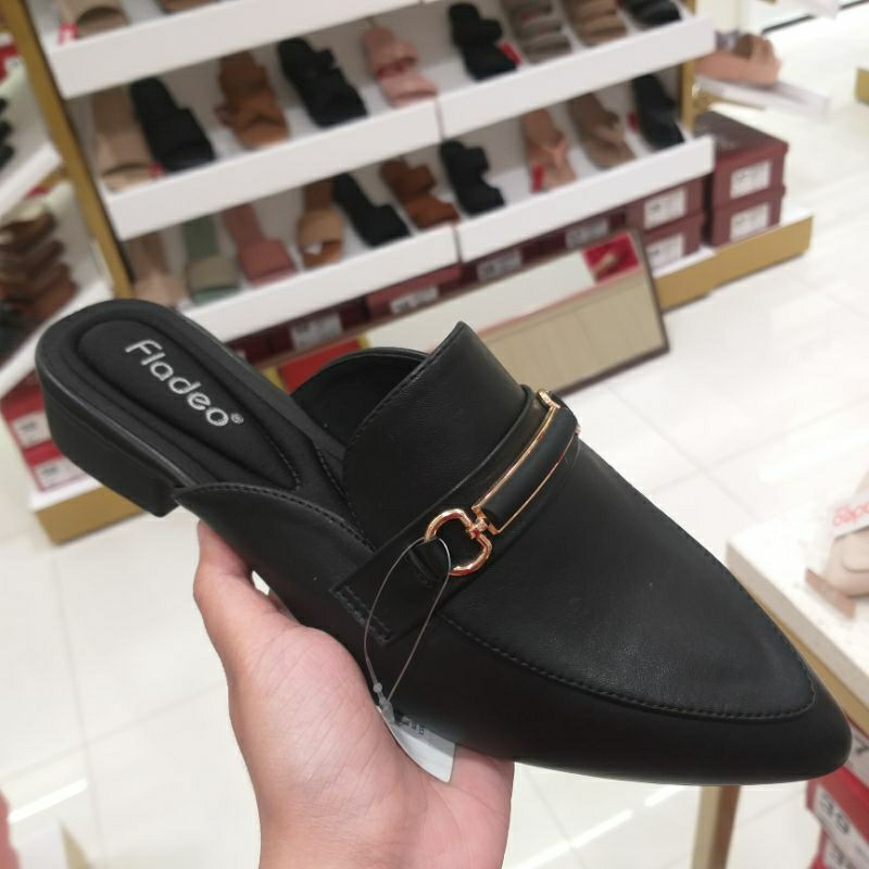 FLADEO Bustong Sepatu Sandal Slop Wanita Super Nyaman Empuk Original Brand Matahari