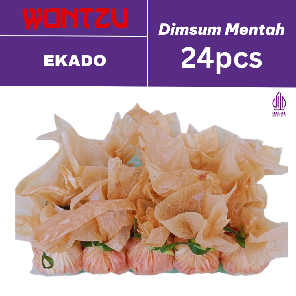 

Dimsum Ekado Mentah - 30 Pcs - 100% Halal (Minimal 24-30Pcs)