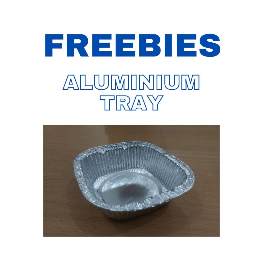[Not For Sale] FREEBIES ALUMINIUM TRAY