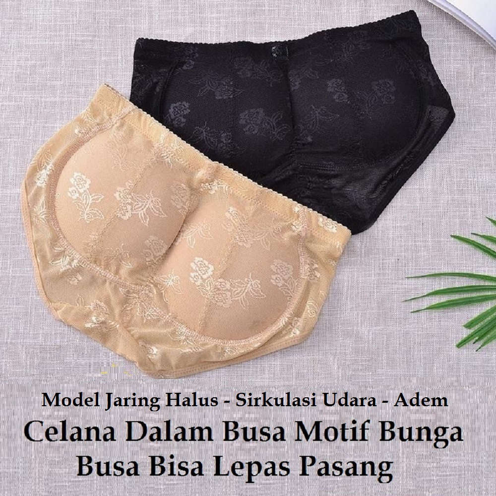 DALAM BUSA IMPORT Celana Dalam Wanita Berbusa Pengisi Bokong Model Seksi