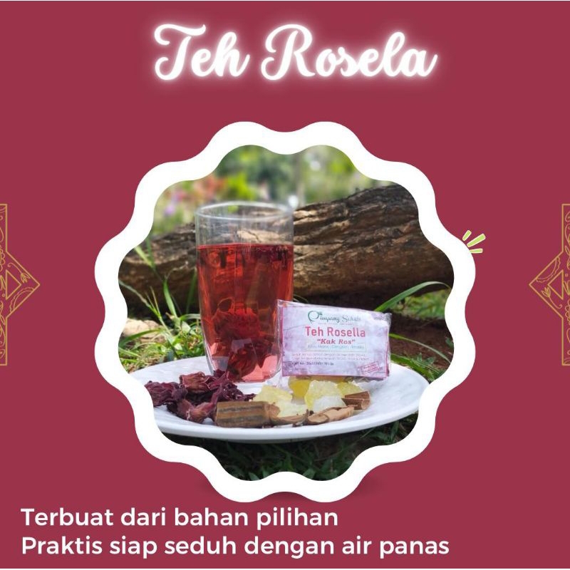 

Teh Bunga Rosela Merah Rosela Ungu Wedang uwuh Rosela