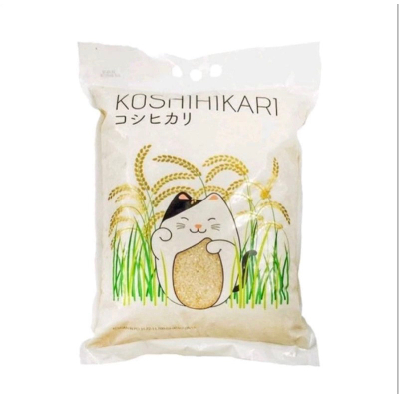 

KOSHIHIKARI BERAS JEPANG 5KG BERAS SUSHI 5KG BERAS BENTO ONIGIRI Pasti Baru EXP 2025 bulan 02