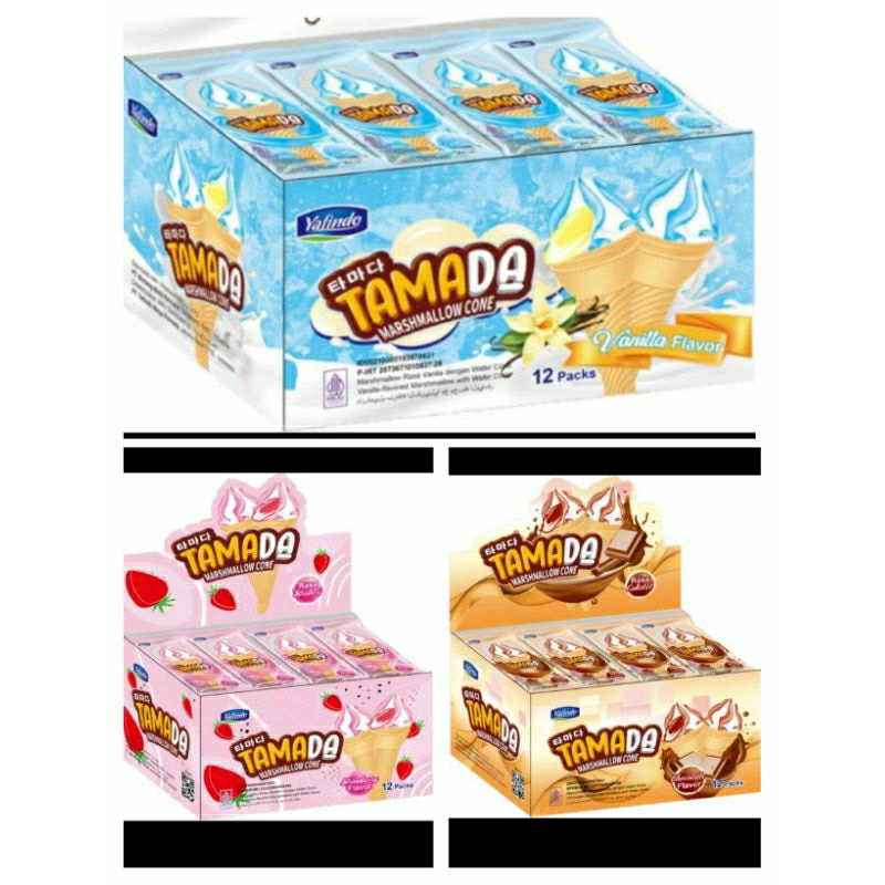 

TERMURAH TAMADA MARSHMALLOW CONE BOX 12s