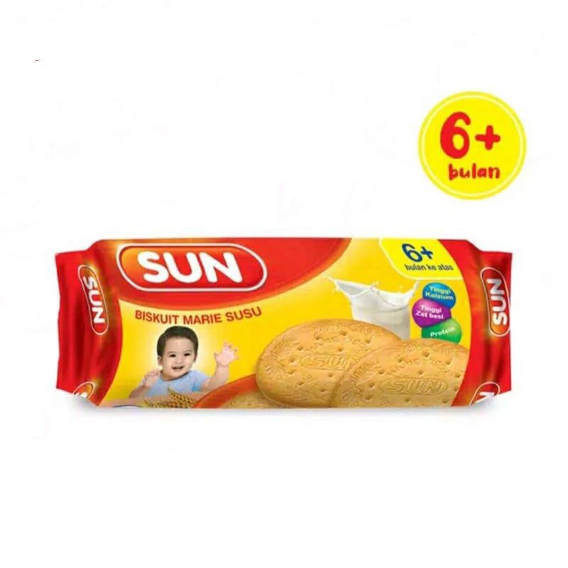 Sun Biskuit Marie Susu / Biskuit Bayi 6+