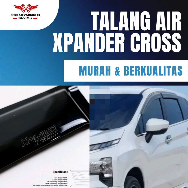 Talang Air Mitsubishi Xpander Cross 2022 – 2023 Model Slim 4 Pintu