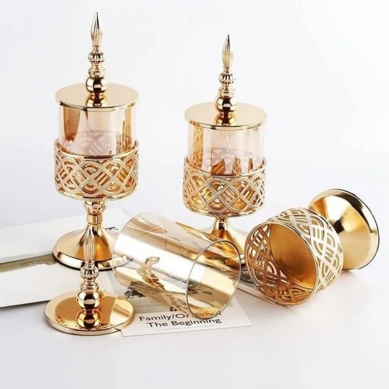 Toples Piala Sultan Geneva 3 Set Gold