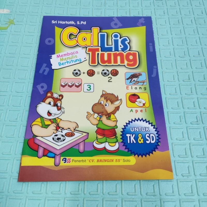 Buku Calistung Untuk TK & SD - Bringin 55