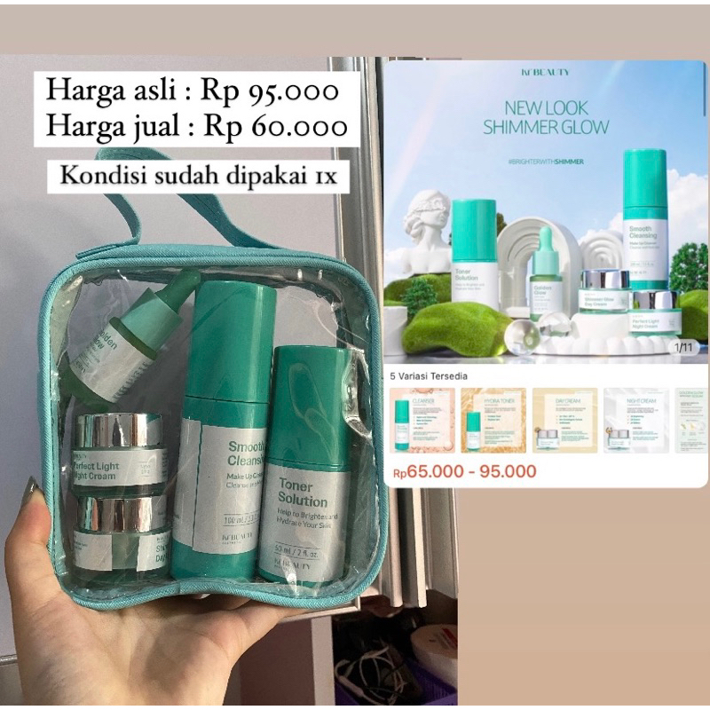 (PRELOVED SKINCARE) KF SKINCARE Shimmer Glow