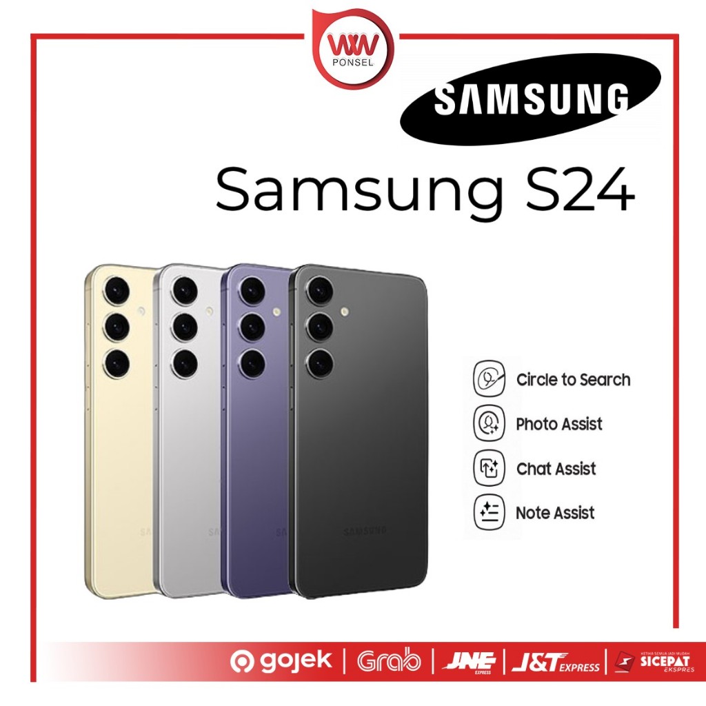 Hp Samsung S24 Ram 8GB Internal 512GB Garansi Resmi
