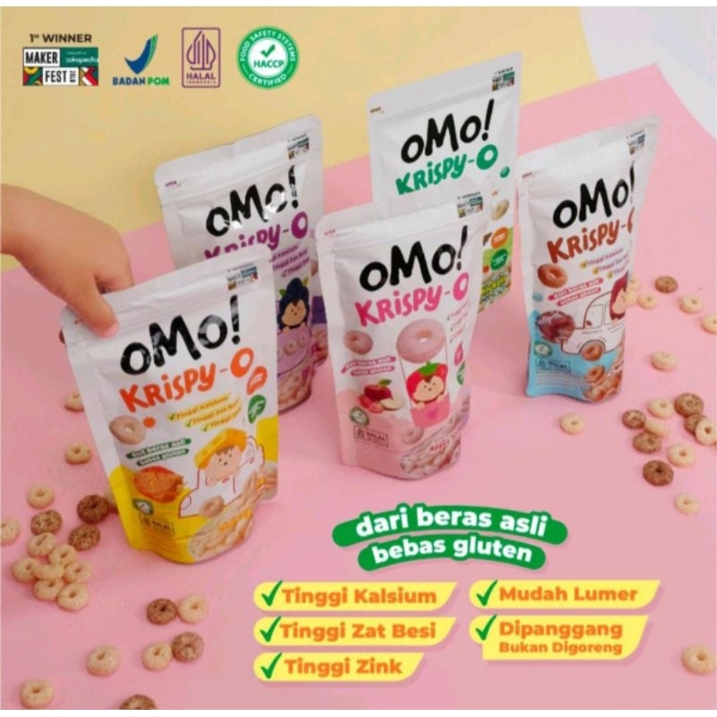 

Omo Krispy-O Snack Cemilan MPASI