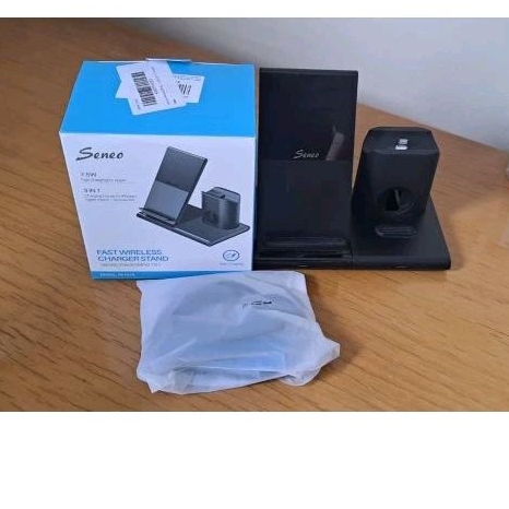 Seneo Fast Wireless Charger Stand/charger 3in1Apple