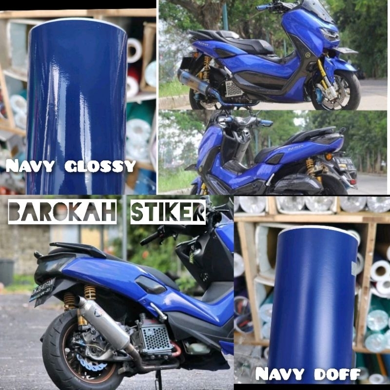 SKOTLET MOTOR WARNA BIRU NAVY