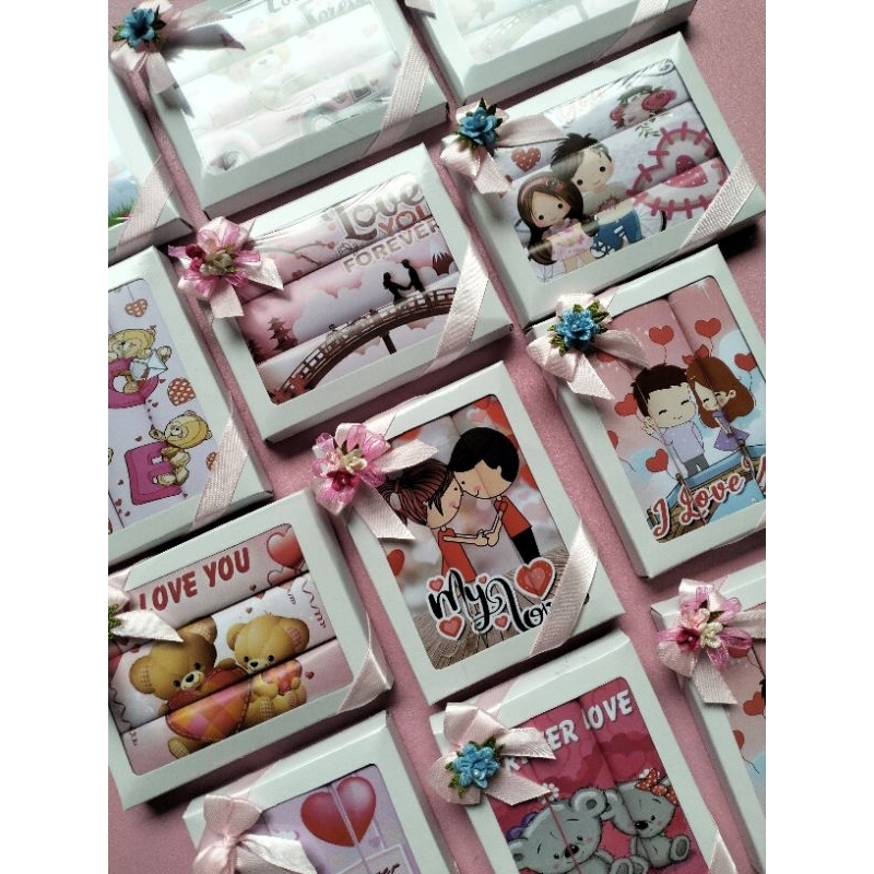 

Mini Hampers cokelat valentine bar (Ready)