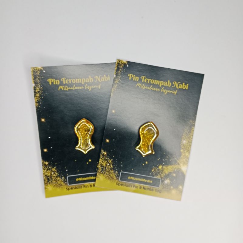 Pin Terompah  Nabi