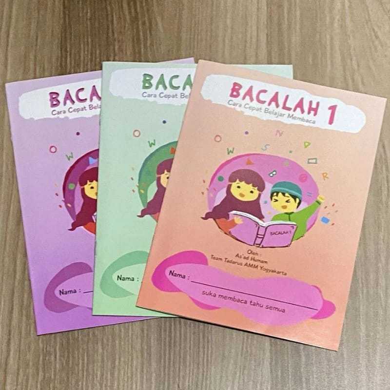 Paket 3 Buku Bacalah Jilid 1 2 3
