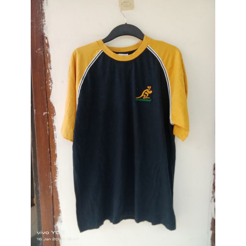 Sakhiamzar Shop PL atasa kaos cowok RUGBY WALLABIES