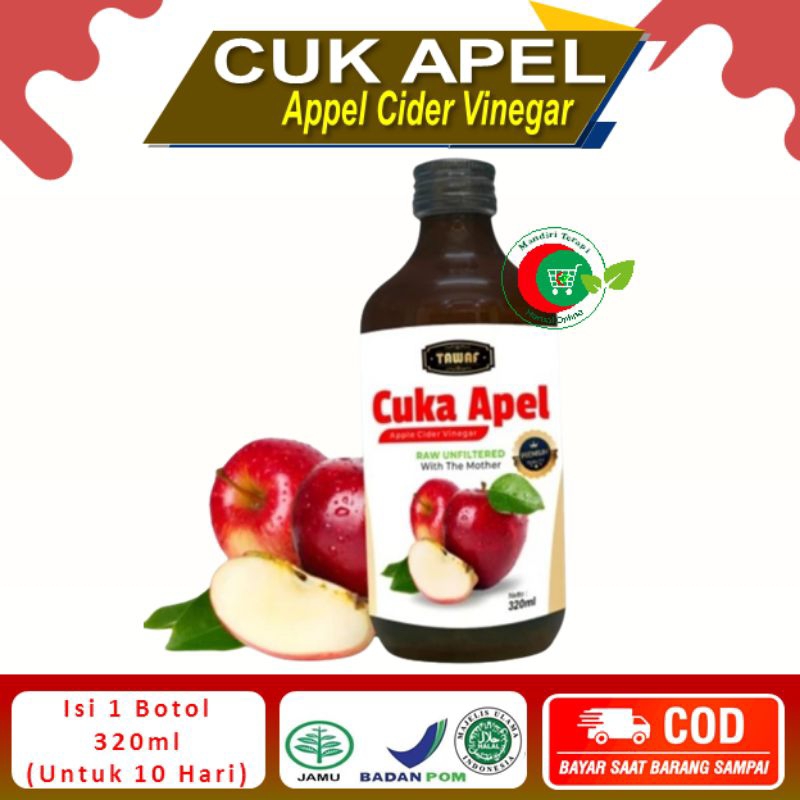 

Cuka Apel Thawaf 320ml Mengatasi Netralisir Lemak Dan Kolesterol