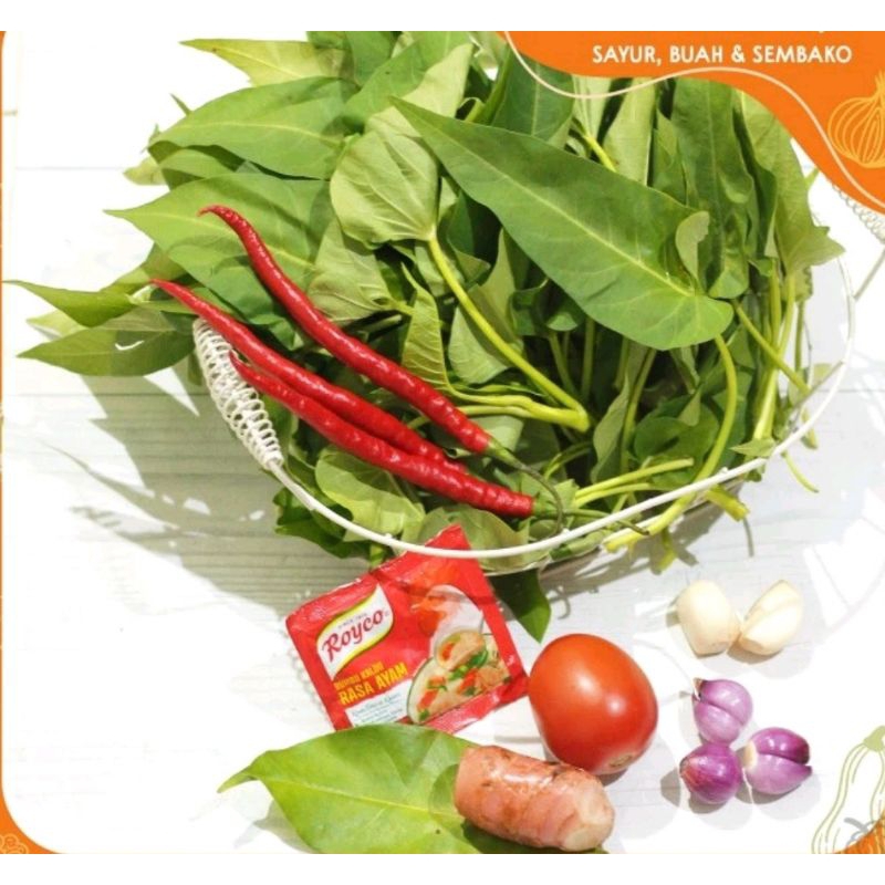 

paket sayur kangkung + bumbu