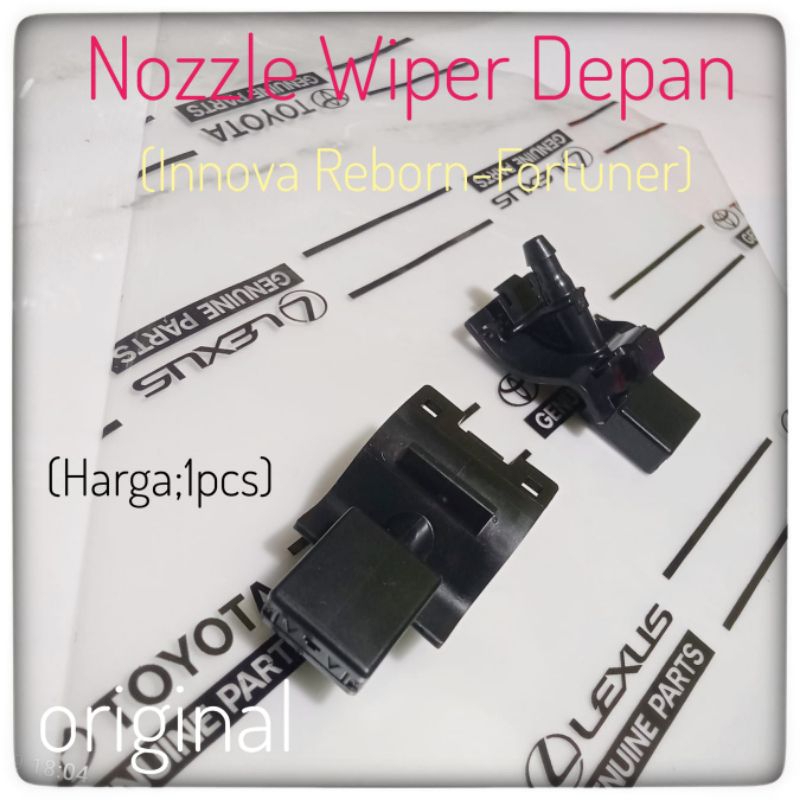 Nozzle Wiper Innova Reborn Fortuner Vrz Depan Semprotan Kaca Depan Innova Reborn Ori