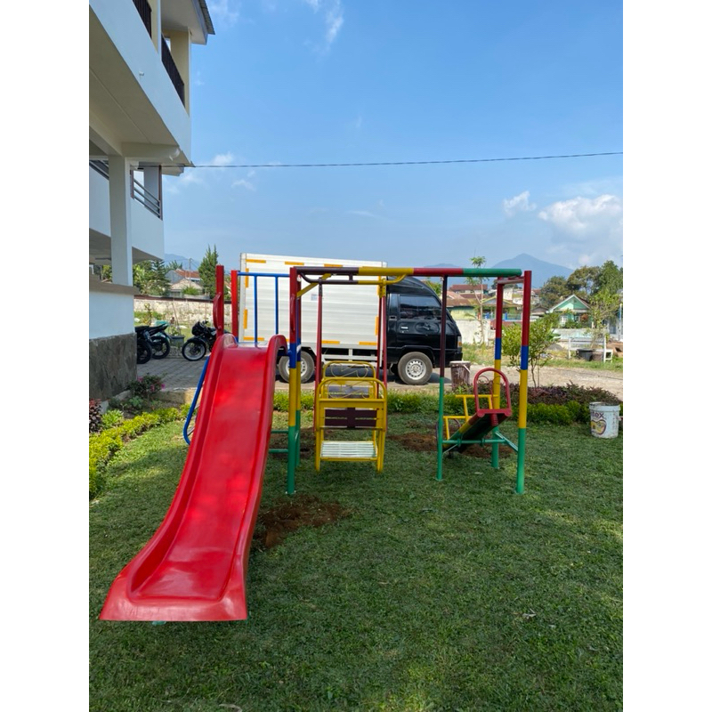 Mainan Anak-anak/Mainan 3 set prosotan ayunan jungkat-jungkit BESI ANTI KARAT