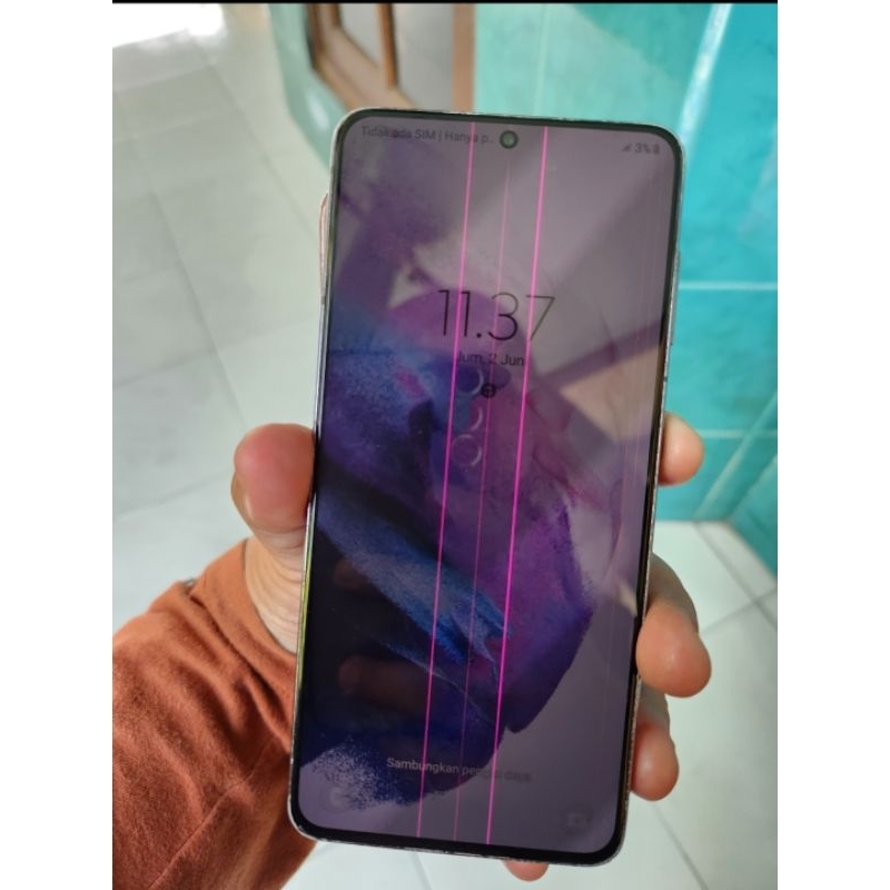 Lcd Samsung S21 Ori Cabutan Minus