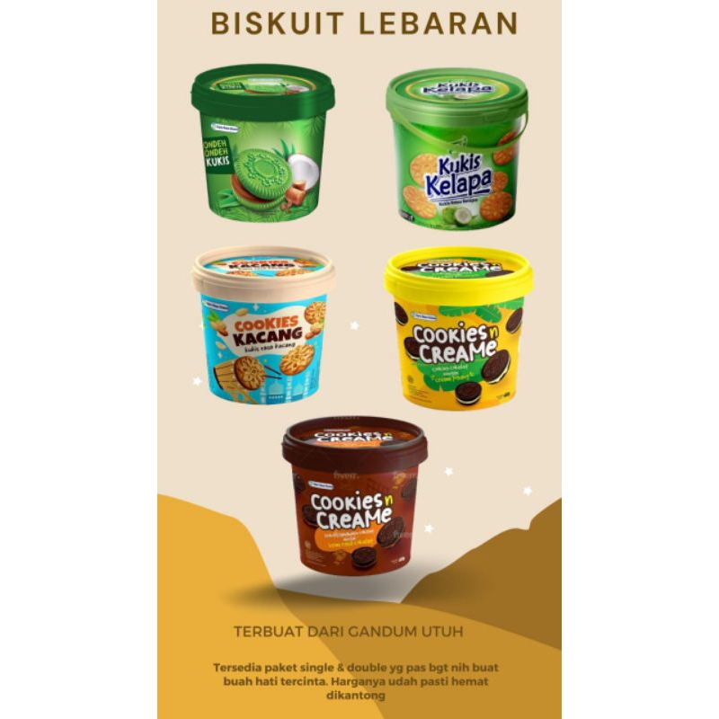 

☃️ KOJO ☃️ Cookies n Creame °Biskuit Lebaran°